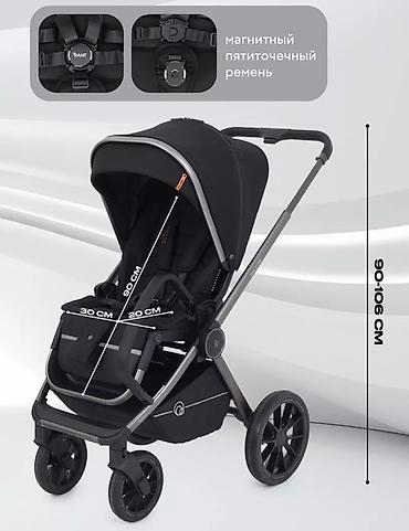 Коляски: Коляска, Другой бренд, цвет - Черный, Б/у, Самовывоз, Платная доставка — 6