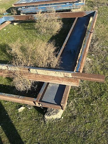 Həyət darvazaları: İşlənmiş Dəmir Həyət darvazası, Yana açılan, Mexaniki, Qapı ilə, rəng - Mavi, Kredit yoxdur, Ödənişli quraşdırma — 3