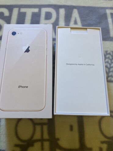 işlənmiş soyuducu satışı: IPhone 8, Qızılı, Barmaq izi