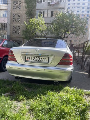 Mercedes-Benz: Mercedes-Benz S-Class: 2002 г., 5 л, Автомат, Бензин, Седан