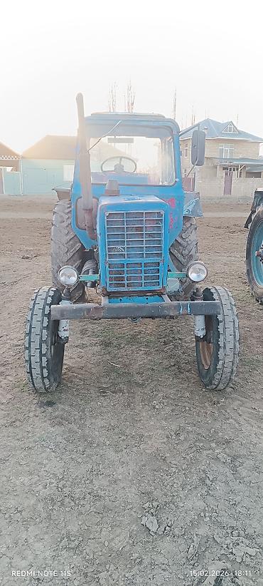 Traktorlar: Traktor “Belarus” (MTZ seriyası) - Rəng: mavi, kabinalı - Arxa — 1