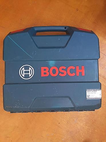 drelər: Bosch GBH 2-26 DRE Professional perforator. Alətin üzərində görünən — 2