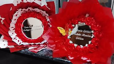 Güzgülər: Güzgü Divar üçün, Dairə, Dekorativ, Əl işi — 4