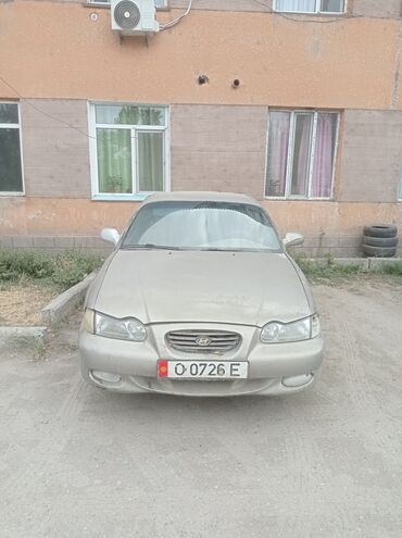 не знаю от какой машины: Седан Hyundai Sonata бежевого цвета, оснащенный четырехдверным