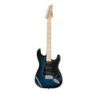 электро гитары: "Glarry GST blue" elektron gitaraTəsvir : Glarry GST Blue Elektron — 1