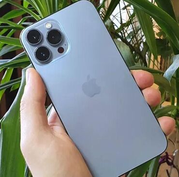 Apple iPhone: IPhone 13 Pro Max, Б/у, 256 ГБ, Blue Titanium, Зарядное устройство, 84 %