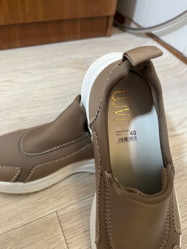 eqa shoes: Ölçü: 40, rəng - Bej, Yeni