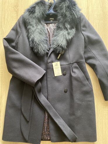 прокат одежды: Пальто, Зима, Кашемир, По колено, L (EU 40)