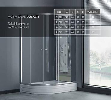 hamam kabinalari: Yeni Vanna, Akril, 120x70 sm, Ödənişli çatdırılma — 8