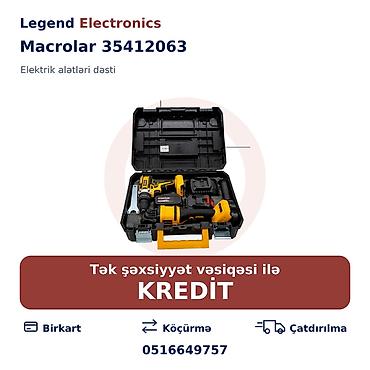 drel dəsti: Elan başlığı: Elektrik alətlər dəsti Macrolar 35412063 Elektrik — 1