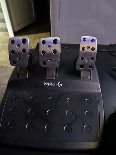 logitech shifter: Logitech G29 sükan dəsti – sükan, 3 pedallı blok və ayrıca sürət qolu — 4