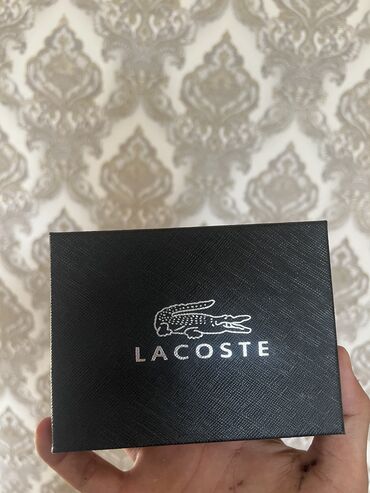 southern одежда мужская: Портмоне, Lacoste, Искусственная кожа, Мужские, Новый