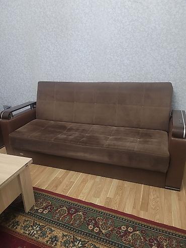 Divan və kreslo dəstləri: İşlənmiş, Divan, 2 kreslo, Bazalı, Açılan — 4