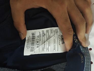 Kostyumlar: Avenza Uomo kişi kostyumu – slim fit - Tərkib: 50% yun, 50% poliester — 7