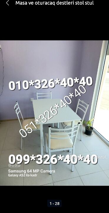 Bağ, çöl oturacaqları: Yeni, Sadə stul, Metal, Azərbaycan -da lalafo.az — 19 Bağ, çöl oturacaqları: Yeni, Sadə stul, Metal, Azərbaycan — 19