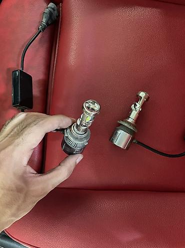H7 Avtomobil üçün LED lupalı lampaları (cüt) Komplekt: 2 ədəd LED