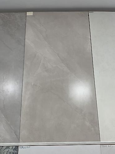 silver kitchen: Керамогранитная плитка, крупный формат - Материал: керамогранит. - — 1