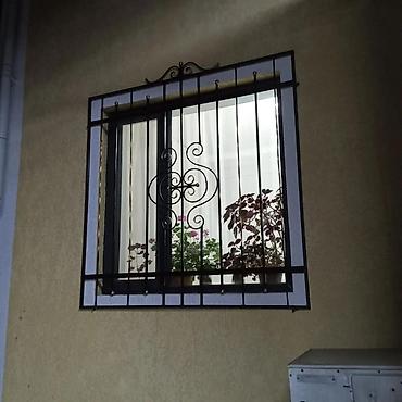 Решетки для окон: Решетки для окон, Кованные, На заказ, Бесплатная установка — 39