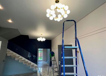 Натяжной потолок: Натяжной потолок Матовое, 3D потолки, Глянцевое Бесплатный замер, Гарантия, Монтаж — 4