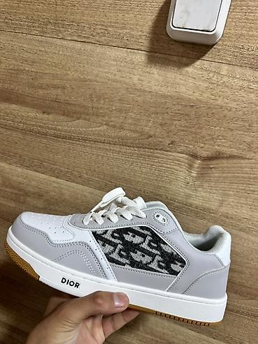 limited edition: Кроссовки низкие, бело‑серые бренд Dior — 2