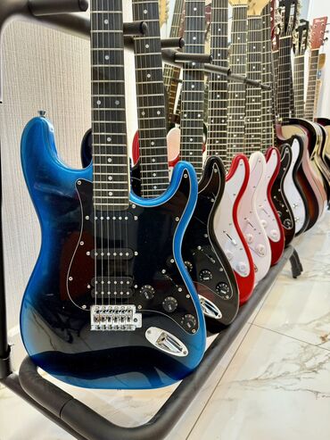 Гитары: Электрогитара новая, стратокастер, ST, Stratocaster. Все в наличии В — 1