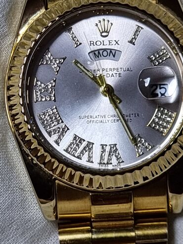 фирменные наручные часы: Классические часы часы, Rolex, Мужские, Новый