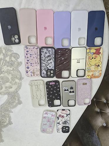 iphone 14 pro max kabro: IPhone 14 pro max üçün müxtəlif dizaynlı qoruyucu örtüklər dəsti — 2