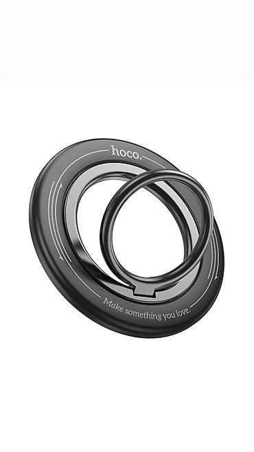 iphone hs: Кольцо-держатель для телефона HOCO GH3 с поддержкой MagSafe — 4