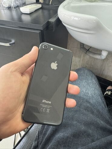 холодильники бу: IPhone 8, 64 GB, Space Gray, Barmaq izi