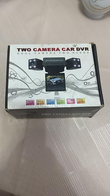 maşın ucun arxa kamera: İki kamerali avtomobil DVR (Two Camera Car DVR) Xüsusiyyətlər: - Dual — 1