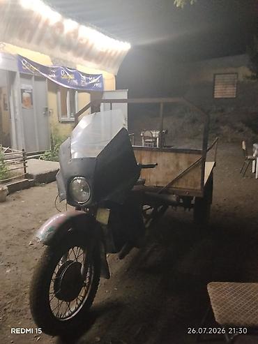 3 tekerlekli motor: Yükdaşıma üçün özəl yığılan 3 təkərli motoaraba - Ön hissə — 2