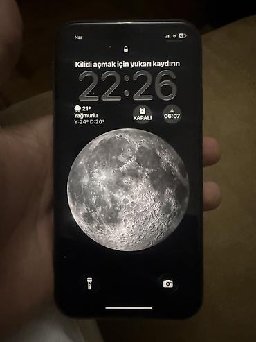 refurbished iphone azerbaycan: IPhone 11, 64 GB, Qara, Zəmanət, Simsiz şarj, Face ID — 1