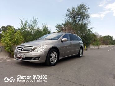 семиместные машины: Mercedes-Benz R-class: 2007 г., 3.5 л, Бензин, Вэн/Минивэн