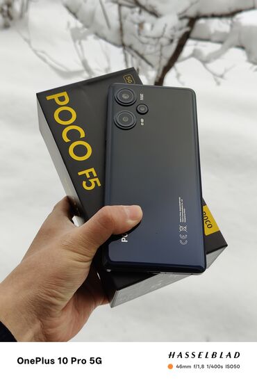 Poco: Poco F5, Новый, 256 ГБ, цвет - Черный, 2 SIM — 1