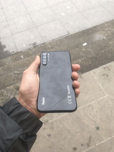 Xiaomi: Xiaomi Redmi Note 8, 64 GB, rəng - Qara, 
 Barmaq izi