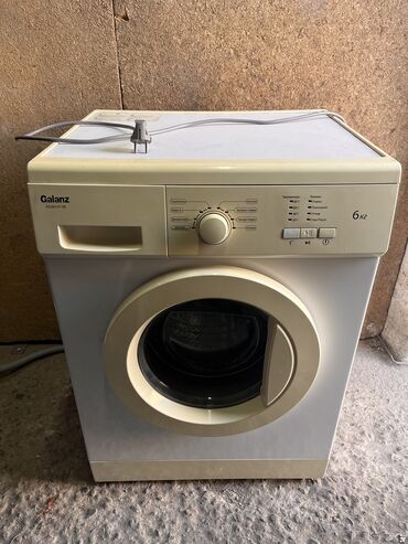 дордой стиральная машина: Кир жуучу машина Galanz, Колдонулган, Автомат, 6 кг чейин, Толук өлчөм