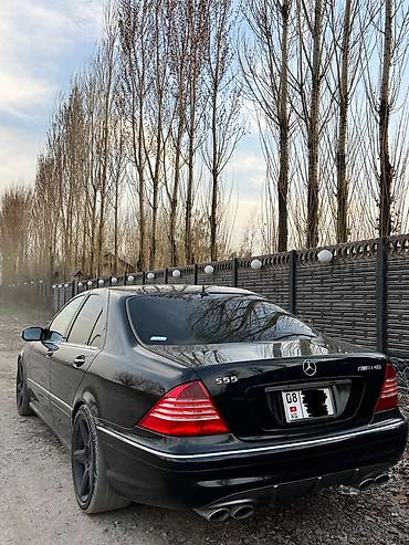 Транспорт: Mercedes-Benz S-class AMG: 2003 г., 3.7 л, Автомат, Бензин, Седан — 4