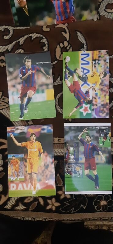 Digər kitablar və jurnallar: Barselona futbol şəkilləri.405 ədəddir — 17