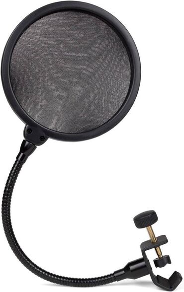 Mikrofonlar: PS04 Mikrofon Pop Filtri istənilən studiya və ya digər səs yazma