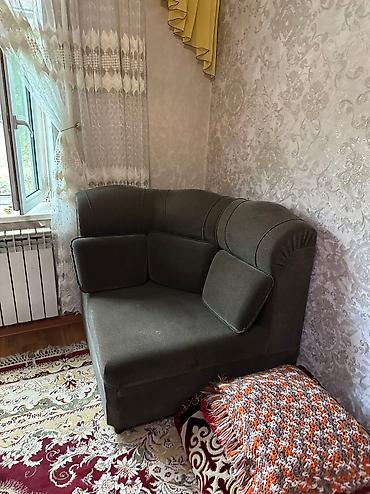 мягкая уголок: Прямой диван, Б/у — 3