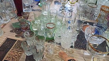 разнос: Набор винтажной посуды (фарфор/фаянс) разного назначения. Состав: - — 10