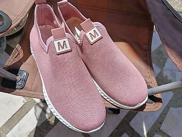 Patike: Ženske slip-on patike u roze boji - Veličina: 40 - Gazište: 24.5 cm - — 4