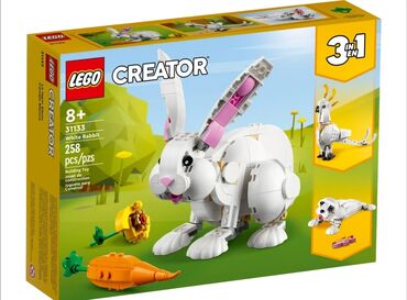 igrushki dlja detej s 8 let: Lego Creator 31133 Белый кролик 🐰 рекомендованный возраст 8+,258