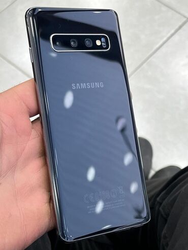 s20fe qiymeti: Samsung Galaxy S10, 128 GB, rəng - Qara, Barmaq izi, Simsiz şarj, İki sim kartlı