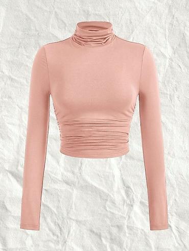 Rolke: Bluze sa elastinom. Crna,kajsija,zuta,tamno — 5