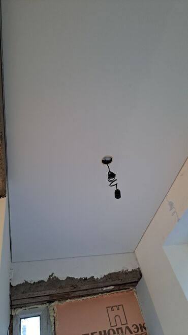 Натяжной потолок: Натяжной потолок Матовое Монтаж — 7