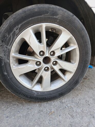 садовый измелчитель: Дөңгөлөктөр монтажда 205 / 60 / R 16, Жай, 1 даана, Жеңил унаалар, Куйма, тешиктери - 5
