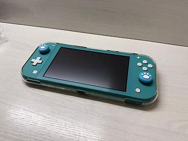 Nintendo Switch (Lite): 🎮 Nintendo Switch Lite — прошитая, полный комплект, в бирюзовой — 6