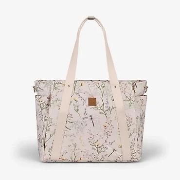teranova jakna: Torba za mame FLORENCE Secret Garden Beige – prostrana i elegantna — 1
