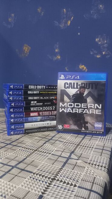 oyun rolları: Call of Duty: Modern Warfare, Экшен, Б/у Диск, PS4 (Sony Playstation 4), Платная доставка